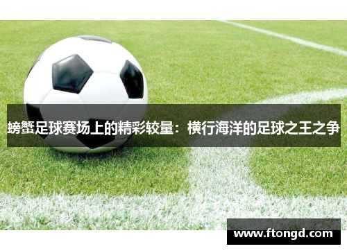 螃蟹足球赛场上的精彩较量：横行海洋的足球之王之争